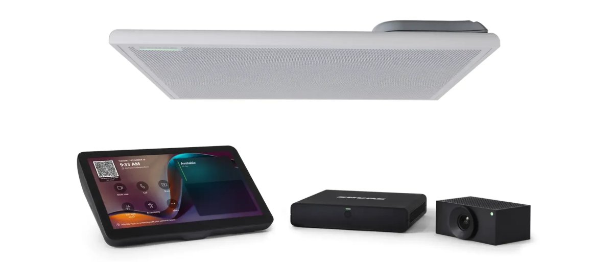 Neue Shure Komplettlösung für Microsoft Teams Meetingräume 